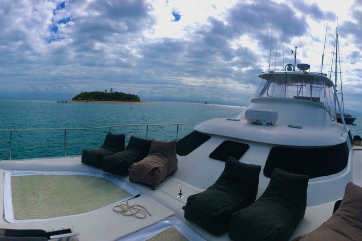 a boat on a body of water